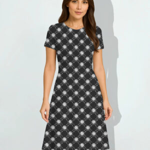 Black A line Dress